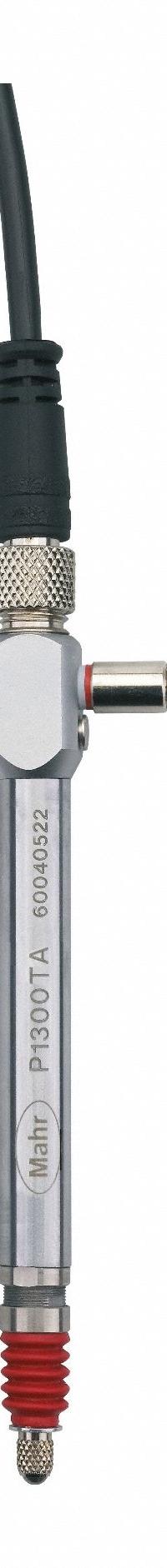 MILLIMAR Inductive Probe: Mahr Millimar Series, Plunger, 3 µm Accuracy, 2.5 m Cable Lg, P1300 TA. Key specifications — attr1183971: Plunger; attr1183954: P1300 TA; attr1183957: Mahr Millimar Series; attr1183961: 3 µm; attr1184010: MILLIMAR.