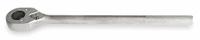 PROTO Hand Ratchet: Pear, Reversible, 26 in Overall Lg, Satin, 15° Min Arc Swing, 1 in Drive Size (MPN J5849). Key specifications — attr1205598: Reversible; attr1205605: Quick-Release Included; attr1205626: Satin; attr1228094: Proto; attr1205607: Pear; attr1205624: PROTO.