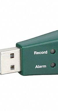 EXTECH Data Logger: -40°F to 158°F, -40°C to 70°C, TH10, Temp, USB, USB Cover, Software Included. Key specifications — Interface: USB; Parameters Measured: Temperature °C; Brand: EXTECH; Features: LED Status Indicators; Includes: USB Cover; Software Options: Software Included; Data Logger Type: Temperature.