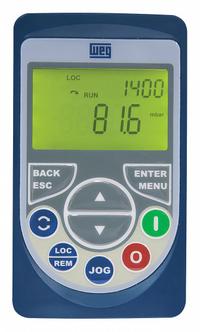 WEG Keypad: CFW700, HMI-02. Key specifications — Manufacturer Part Number: HMI-02; Brand: WEG; Product Type: Interface Module Kit; Compatible Series: CFW700.