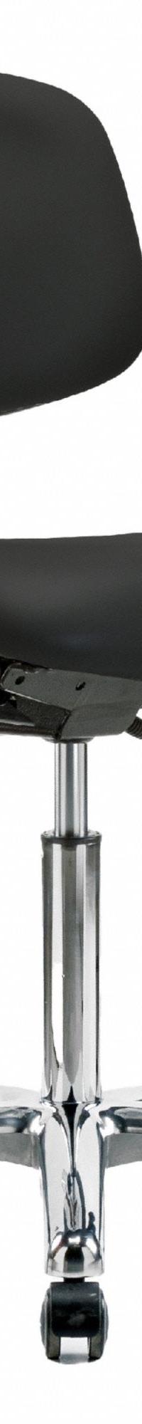 ESD/Cleanroom Task Chair: Vinyl, Arms Included, Ht Range 21 1/2 in to 29 in, 19 in Seat Wd, Adj (MPN BR-NECR-MBCH-CR-T1-A1-NF-EC-ESDBLK). Key specifications — Foot Support: No; Back Tilt Backward: 13.5°; Back Tilt Forward: 10.5°; Base Material: Aluminum; Brand: APPROVED VENDOR; Product Type: Cleanroom Task Chair; Cleanroom Class: ISO 5; ESD-Safe: ESD-Safe.