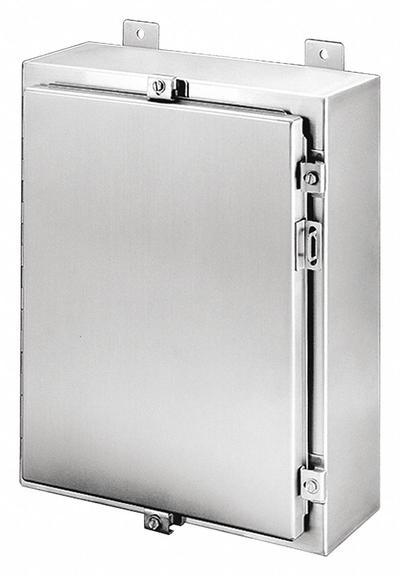 HOFFMAN Enclosure: 304 Stainless Steel, 36 in x 36 in x 12 in, NEMA 12/13/3/3R/3RX/4/4X - Stainless Steel Enclosures