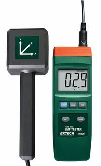 EXTECH EMF Meter: 300 Hz Max Freq Measurement, 30 Hz Min Freq Measurement, 5 Digits (MPN 480826). Key specifications — Testing Functions: Electromagnetic Fields; Magnetic Field Measurement Accuracy: +/-(5% + 3 digits); Brand: EXTECH; Alert Type: Digital Display.