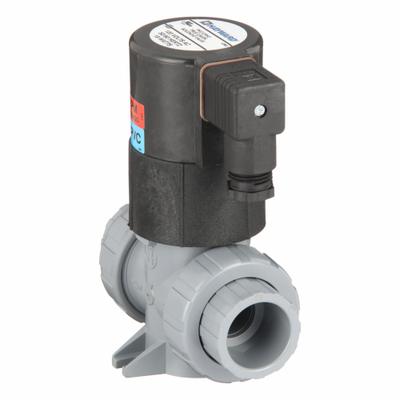 HAYWARD Solenoid Valve: 2-Way, Normally Closed, 1 in Pipe Size, 120V AC, Inline Single - 2-Way/2-Position, Normally Closed Solenoid Valves