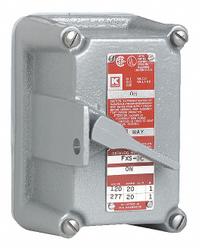 HUBBELL KILLARK Switch Cover: Tumbler Switches (MPN FXS-8C). Key specifications — attr206748: FXS-8C; attr1023121: Tumbler Switches; attr1023126: 3-Way Switch; attr1023128: Front Cover with Switch; attr211297: HUBBELL KILLARK; attr1024199: FXS.