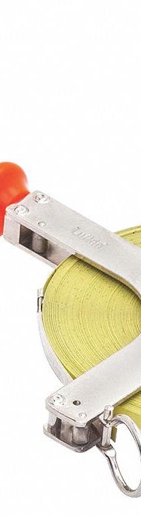 CRESCENT LUFKIN Tape Measure: Manual, C1278DN, SAE/Engineers Scale, 200 ft, 1/100 ft, Metal, Steel. Key specifications — attr939846: C1278DN; attr939849: Steel; attr939859: Nonmagnetic Single Hook; attr939850: Single-Sided; attr939855: 1/100 ft; attr944023: Ring End; attr940484: CRESCENT LUFKIN; attr985224: Metal.