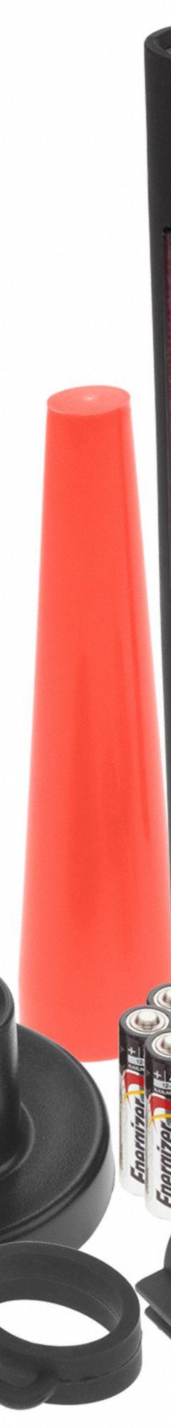 NIGHTSTICK Dual Light Flashlight: 150 lm, 10 hr Run Time at Max. Brightness, 2 Light Outputs, Black (MPN NSP-1174-K01). Key specifications — Brand: NIGHTSTICK; Battery Requirements - Broad: Includes 4 AA.