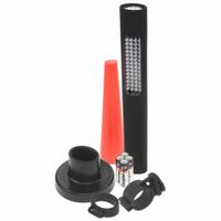 NIGHTSTICK Dual Light Flashlight: 150 lm, 10 hr Run Time at Max. Brightness, 2 Light Outputs, Black (MPN NSP-1174-K01). Key specifications — Brand: NIGHTSTICK; Battery Requirements - Broad: Includes 4 AA.