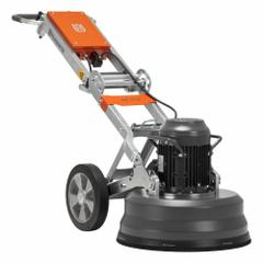HUSQVARNA Floor Grinder: Walk-Behind, Planetary, 3 Discs, 9 in Disc Dia., 20 in Grinding Wd (MPN PG 510). Key specifications — attr122134: HUSQVARNA; attr122160: Walk-Behind; attr122165: Clockwise/Counterclockwise.