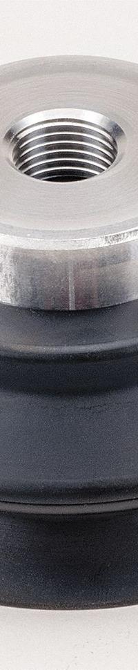 SMC Vacuum Pad Assembly: Bellows, M16x1.50, 80 mm Pad Dia, NBR, Black, 50A, 48.5 mm Pad Ht (MPN ZPT80HBN-B16). Key specifications — attr1019101: ZPT80HBN-B16; attr1019103: SMC; attr1019107: 50A.