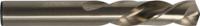 CLE-LINE Mechanics Length Drill Bit: 1/2", 135° Split Point, Straw/Bronze Cobalt, Left Hand (MPN C30532). Key specifications — attr1233794: 0.5000.