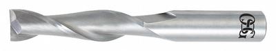 OSG Square End Mill: Carbide, TiAlN Coated, 4 Flute, 5 mm Mill Dia, 25 mm LOC - General Purpose Carbide Square End Mills