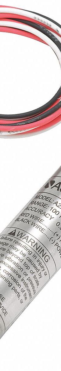 Pressure Transmitter: 0 psi to 1,000 psi, 4 to 20mA DC, Cable & Wire Leads, IP65 /4X/IP65 /7/IP65 /9 (MPN A2XBM0242C21000#G). Key specifications — Process Connection Type: NPT; Intrinsically Safe: Intrinsically Safe; Housing Material: Stainless Steel; IP Rating: IP65; Series: A2X; NEMA Rating: 9; Output: 4 to 20mA DC; Overpressure: 1.2x Range.