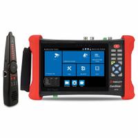 TRIPLETT CamView 7 Camera Tester with 2.4G Spectrum Analyzer: PTZ Control Test/Video Transmission (MPN 8174). Key specifications — Compatible Camera Systems: CVI; Brand: TRIPLETT; Display Screen Type: LCD Touchscreen; For Use With: Security Cameras; Input Type: RJ45; Testing Functions: Video Transmission.