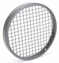 Inlet Guard: For Use With 1C792/2C862, Inlet, Steel, Baked Polyester Epoxy, 1/2 in Wire Spacing (MPN 2RXL5). Key specifications — Manufacturer Part Number: 2RXL5; Compatible with Grainger Part Number: 2C862; Finish: Baked Polyester Epoxy; Brand: DAYTON; Guard Type: Inlet; Includes Mounting Hardware: Yes; Standards: OSHA Compliant; Material: Steel.