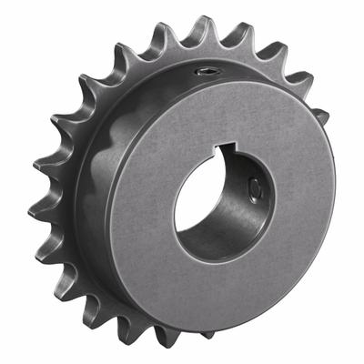 TRITAN Roller Chain Sprocket: 40, For 1/2 in Chain Pitch, 1 3/16 in Bore Dia, 22 Teeth - Size 40 Fixed-Bore Roller Chain Sprockets