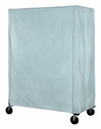 EAGLE GROUP Utility Cart Cover: Blue, Nylon, Hook-and-Loop, 60 in Wd, 86 in Ht, 24 in Dp (MPN CVC-86-2460-PB). Key specifications — For Use With: DTSC2436S; Brand: EAGLE GROUP.