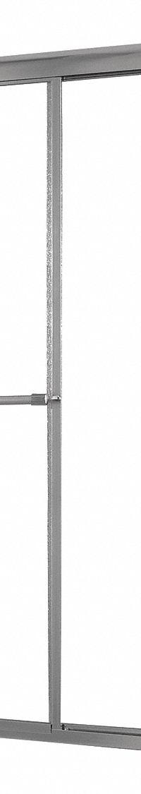 FOREMOST Shower Door: 44 in Min. Door Wd, 48 in Max. Door Wd, 70 in Overall Ht, Clear Tempered Glass (MPN TDSS4870-CL-SV). Key specifications — Brand: FOREMOST.