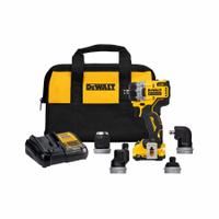 DEWALT Drill: 12V MAX*, Compact, 3/8 in Chuck, 1,500 RPM Max., Brushless, Battery Included (MPN DCD703F1). Key specifications — attr1169525: Brushless.