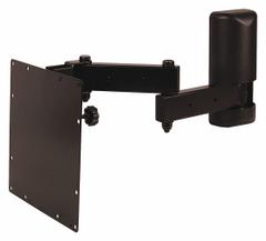VIDEO MOUNT PRODUCTS Mount: Wall, For 25 in to 32 in Screens, Max. 50 lb, Fixed, 240° Swivel, 5° Up (MPN LCD2537B). Key specifications — Manufacturer Part Number: LCD2537B; Finish: Powder Coated; Includes Mounting Hardware: Yes; Material: Steel; Mounting Location: Wall; Brand: VIDEO MOUNT PRODUCTS; Color: Black.