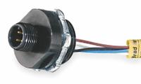 BRAD HARRISON External Thread Receptacle: 120070, 1/2"-14 Mounting Thread Size, 1 ft Wire Lg, 4 Pins (MPN 8R4006A18A120). Key specifications — IP Rating: IP67; Mounting Thread Size: 1/2"-14; Brand: BRAD HARRISON; Mounting Style: Panel; Series: 120070.