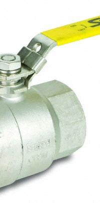 SHARPE Manual Two-Way Ball Valve: 3 in, 316 Stainless Steel, Straight Valve Body, FNPT x FNPT, RPTFE (MPN 4353010260). Key specifications — Brand: SHARPE; Handle: Locking Lever.
