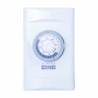 TORK Wall Switch Timer: 24 hr Max, 30 min Min, SPST, 125V AC, Wall Plate Included, White (MPN 701B). Key specifications — Brand: TORK; Includes Hold: No Hold Included.