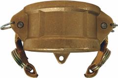 Dust Cap: 5 in Coupling Size, 75 psi Max. Working Pressure @ 70 F, 3 27/32 in Overall Lg, Nitrile (MPN G500-DC-BR). Key specifications — Gasket Material: Nitrile; Brand: DIXON VALVE & COUPLING.