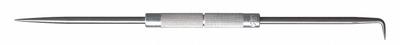 MOODY TOOL Adjustable Handle Scriber: ESD-Safe, 90° Angle, Round, Aluminum, Knurled - Double-End Scribers