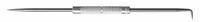 MOODY TOOL Adjustable Handle Scriber: ESD-Safe, 90° Angle, Round, Aluminum, Knurled, Nonmagnetic (MPN 51-1512). Key specifications — attr940546: 90° Angle; attr940534: MOODY TOOL; attr940537: Aluminum; attr940541: Scriber; attr940543: Steel; attr982734: ESD-Safe.