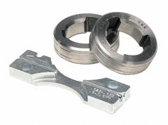LINCOLN ELECTRIC Drive Roll Kit: 2-Roll, 3/64 in, U-Groove, 3/64 in (MPN KP1695-3/64A). Key specifications — For Welder Series: Power MIG 216; For Wire Feeder Series: Power Feed 25M; For Wire Type: Aluminum; Brand: LINCOLN ELECTRIC; Manufacturer Part Number: KP1695-3/64A.