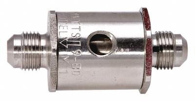 Watts Dual Check with Atmospheric Vent: 9BD, 1/4 in Pipe Size, MNPT x MNPT, 2.5 gpm Flow Rate - Carbonated Water Line Dual Check Backflow Preventers