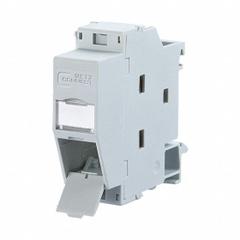 METZ CONNECT Rail-Mount Housing: Rail, Polyamide, 45° Mounting Angle, 1 Ports, Unequipped (MPN 1309427103-E). Key specifications — Housing Material: Polyamide; Includes Connector: Unequipped; Mounting Type: Rail; Product Type: Termination Unit; Connector Color: Light Gray; Connection Type: Coax; RJ45 Connector Type: DIN Rail Housing.