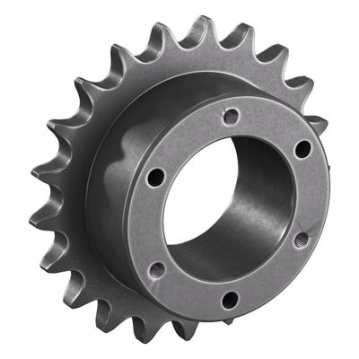 TRITAN Sprocket: For 80 Chain, 21 Teeth, 6.71 in Pitch Dia, 7.24 in Outside Dia - Size 80 Bushed-Bore Roller Chain Sprockets