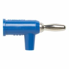 POMONA Banana Plug: 1 1/2 in Lg, 15 A Max Current Measurement, 5,000 V Max Volt Measurement (MPN 1825-6). Key specifications — Manufacturer Part Number: 1825-6; Body Material: Brass; Brand: POMONA; Color: Blue.