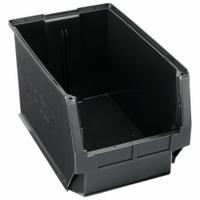 QUANTUM STORAGE SYSTEMS Shelf Bin: 19 3/4 in Overall Lg, 12 3/8 in x 11 7/8 in, Black (MPN QMS533BR). Key specifications — Brand: QUANTUM STORAGE SYSTEMS; % Recycled Content: 100%; Manufacturer Part Number: QMS533BR; Includes Dividers: Dividers Not Included; Electrostatic Discharge: Not Electrostatic Discharge Conductive.