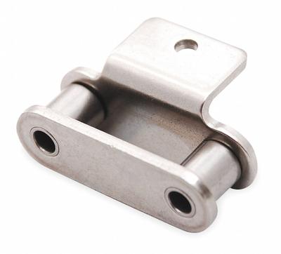 TSUBAKI Roller Attachment Link: Roller Attachment, Stainless Steel Conveyor Chains For Chain - Attachment Links for Conveyor Chains