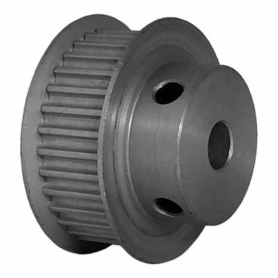 Dayton Timing Pulley: Modified Curvilinear, Fixed, For GT Timing Belt Section - GT Section Fixed-Bore Timing Pulleys with Hub
