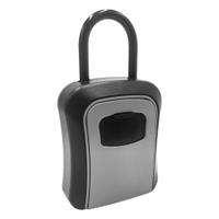 APPROVED VENDOR Lock Box: Mechanical Combo Lock, 5 Key Capacity, 7 in Outside Ht, Aluminum (MPN 875MF9). Key specifications — Finish: Powder Coated; Brand: APPROVED VENDOR; Color: Black/Gray; Material: Aluminum; Lock Style: Mechanical Combination.