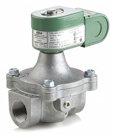 REDHAT Solenoid Valve: 2-Way, Normally Closed, 3/4 in Pipe Size, 120V AC - 2-Way/2-Position, Normally Closed Solenoid Valves
