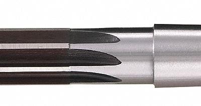 YANKEE Chucking Reamer: 0.4375 in Dia - Morse Taper-Shank Straight-Flute High-Speed Steel Chucking Reamers