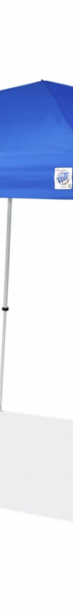 E-Z UP Canopy Tent: 10 ft Overall Lg, 10 ft Overall Wd, 8 7/8 ft Overall Ht, Powder Coated, Steel (MPN VS2910BL). Key specifications — Brand: E-Z UP; Frame Color: White; Includes: Frame; Leg Adjustability: Adjustable Legs; Panel Color: Blue; Panel Material: Polyester.
