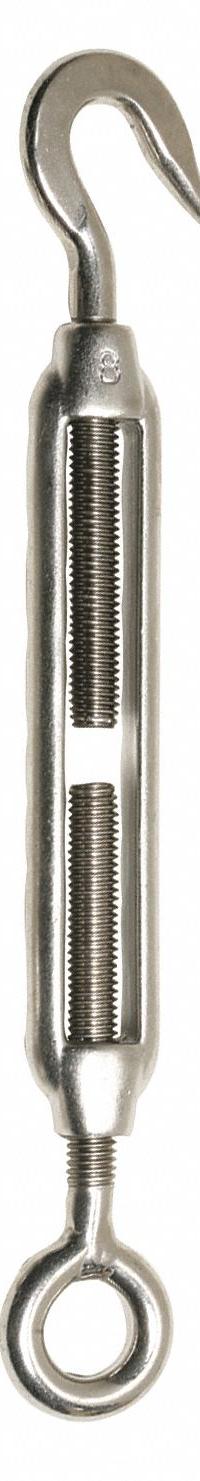 BIRD BARRIER Netting Turnbuckle: Netting Turnbuckle, Stainless Steel, Silver, 5 in Overall Lg, 10 PK (MPN nt-s100). Key specifications — Brand: BIRD BARRIER; Material: Stainless Steel; Color: Silver.