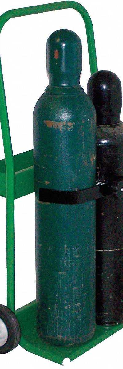 SAFTCART Cylinder Hand Truck: 200 lb - Welding Cylinder Hand Trucks