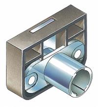 COMPX TIMBERLINE Deadbolt Lock: Coreless, Vertical, Square, 1 1/4 in Body Ht, 1 3/4 in Body Wd (MPN C280CB). Key specifications — attr1313962: Zinc-Plated; attr1313948: Black; attr1313954: COMPX TIMBERLINE.
