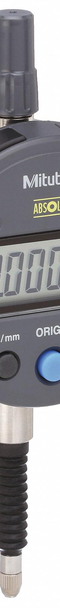 MITUTOYO Digital Indicator: 0 in to 0.5 in /0 mm to 12.7 mm, Inch/Metric, +/- 0.0001 in Accuracy (MPN 543-796-12CAL). Key specifications — attr1184065: MITUTOYO; attr1184072: +/- 0.0001 in; attr1184084: 66 mm.
