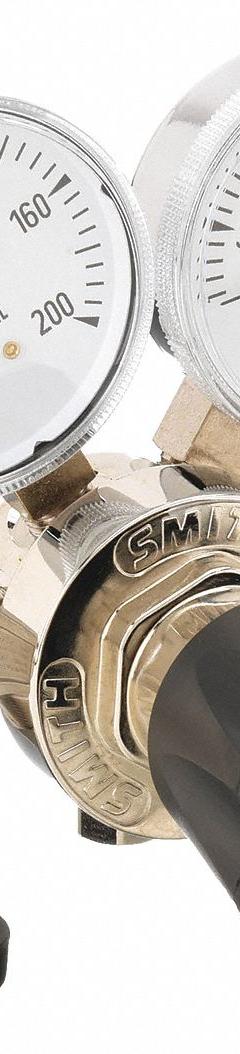 SMITH EQUIPMENT High Purity Gas Regulator: Single Stage, CGA 580 Inlet, 1/8" Tube Outlet, 150 psig (MPN 213-4109). Key specifications — Brand: SMITH EQUIPMENT; Manufacturer Part Number: 213-4109; Diaphragm Material: Stainless Steel; Outlet Connection: 1/8" Tube; Inlet Connection: CGA 580.