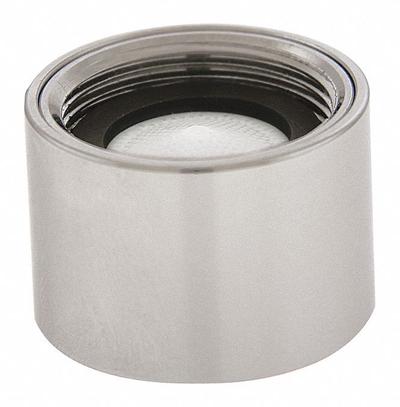 NEOPERL Outlet: 1.8 gpm Flow Rate, Laminar Flow Outlet, Brass, Chrome Finish - Faucet Aerators & Outlets