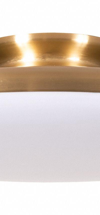 AFX INC. LED Flush Mount: 15 in Dia - Skye Semiflush-Mount Lights
