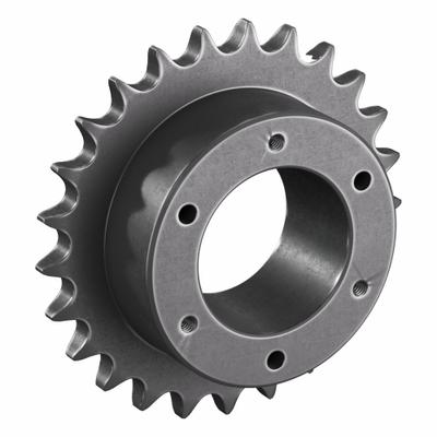 TRITAN Sprocket: For 50 Chain, 25 Teeth, 4.987 in Pitch Dia, 5.32 in Outside Dia - Size 50 Bushed-Bore Roller Chain Sprockets